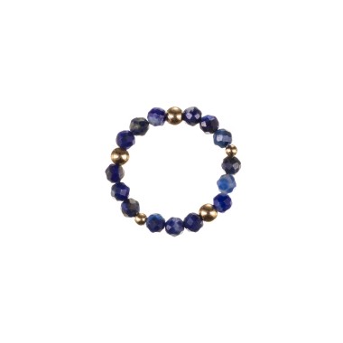 Pierścionek Lapis Lazuli & Gold 